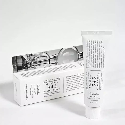 Dr. Althea 345 Relief Cream 50 ML - Soothing Barrier Repair Gel - Cream For Acne - Prone & Sensitive Skin