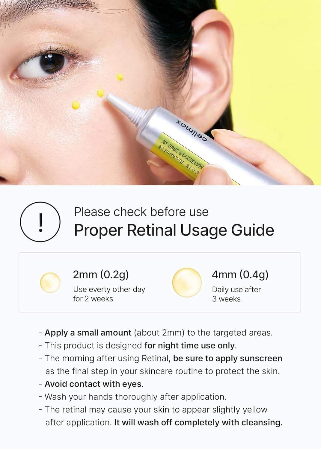 Celimax Retinal Shot Tightening Booster | Retinal Anti-Aging Serum for Firm Skin | Wrinkle Reduction & Elasticity Booster